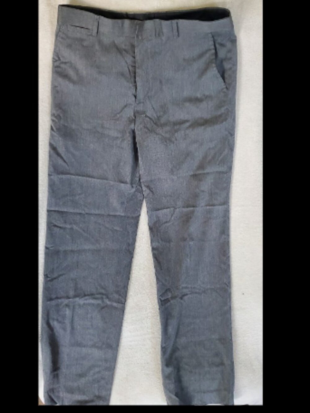 J. Ferrar Slim Fit Dress pant Grey 34/32 Excellent Condition